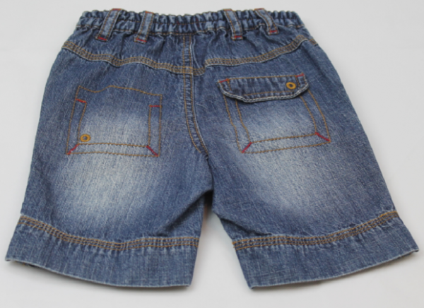 Esprit  Denim Sommerhose in Capri-Länge aus  weicher  Baumwolle   ( Größe: 68 )